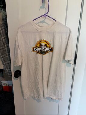 Nascar White Short Sleeve Championship Graphic Tee